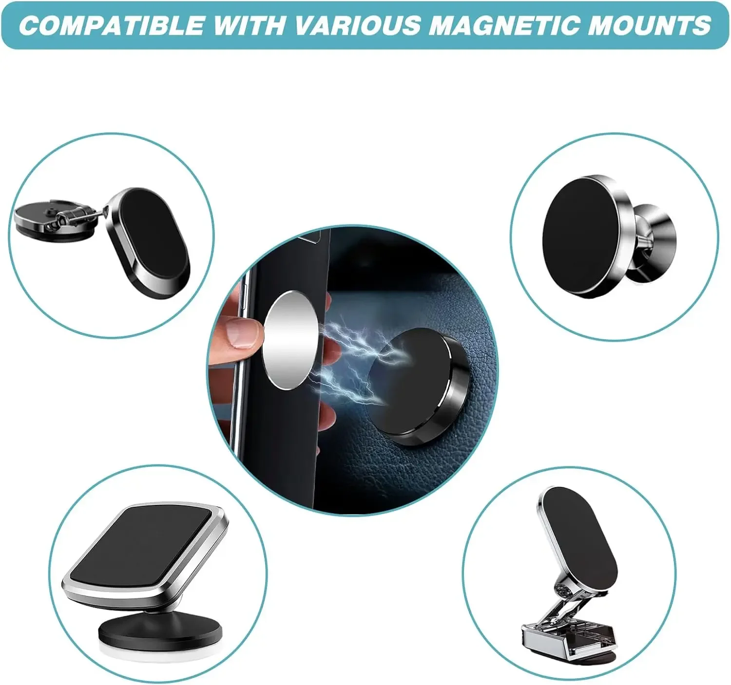1/50 pièces, autocollants en m - Car Phone Holder avis et prix