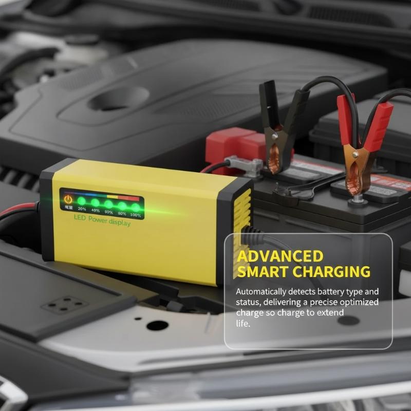 Chargeur de batterie de voitur - Car Charger avis et prix